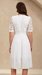 White Hen Party Dress