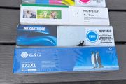 Set of Compatible HP 973XL Colour Ink Cartridges