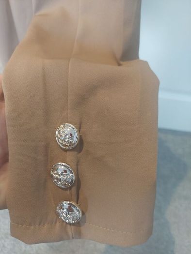 brand new beige blazer