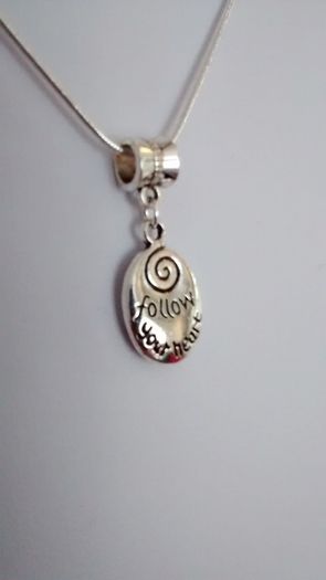 "Follow Your Heart" Pendant