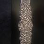 Bride's Crystal and Pearl Sash Image 8