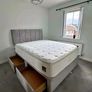 New Stylish Double 4ft, 4ft6, King 5ft And 6ft Superking Sizes Divan Beds Instock. Drawers And Optional Tufted Mattresses Available. Free Delivery Image 8
