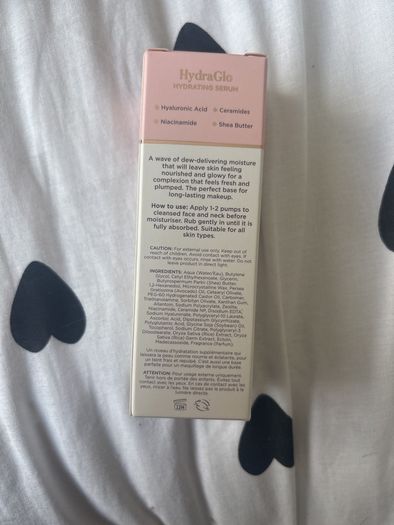 Sculpted by Aimee Hydra Glo hydrating serum 30ml
