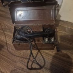 antique mining telephone