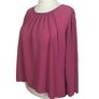 d.e.c.k by Decollage  price includes postage Pink Long Sleeve Blouse /Top Uk 18 -made in italy Image 2