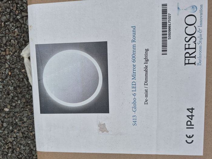bathroom mirror led light