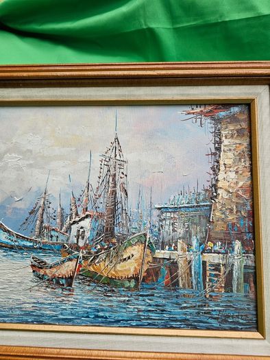 Classic Maritime Seascape (1993) An American Keepsake from MassachusettsArtist: Florence (Florenz)