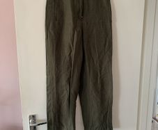 trousers linen mix khakis.