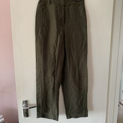 trousers linen mix khakis.