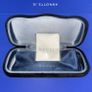 Gucci Glasses Sunglasses Case Hard Shell Blue Velvet Image 3