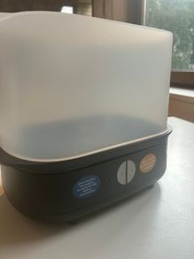 Tommee Tippee Black Supersteam Electric Steam Steriliser for Bottle