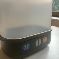 Tommee Tippee Black Supersteam Electric Steam Steriliser for Bottle