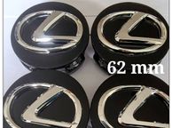 main image for ad 4pcs 62mm car Wheel Center Hub Caps rim covers 3D emblem logo Badge for Lexus ES300 IS300 GS430 RX330 GS300 car Accessories