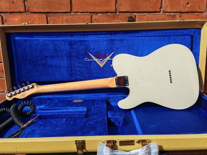Fender Custom Shop Jimmy Page Signature 1959 "Mirror" Telecaster Journeyman Relic White Blonde (Delivery available)