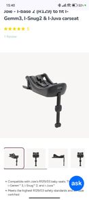 Joie 2 isofix base