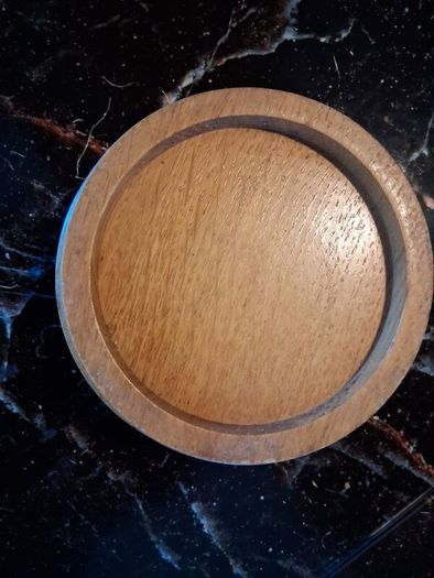 Oak Hennessy Cognac Bottle Stand