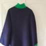 Paul Costello Navy Coat NEW Image 5
