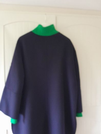 Paul Costello Navy Coat NEW
