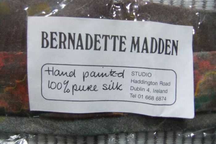 Bernadette Madden Batik Artist  Hand Painted Silk