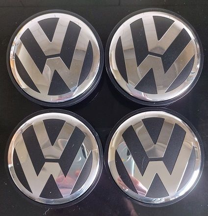 4 x VW Touareg Centre Caps (70mm) FREE POST