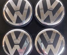4 x VW Touareg Centre Caps (70mm) FREE POST