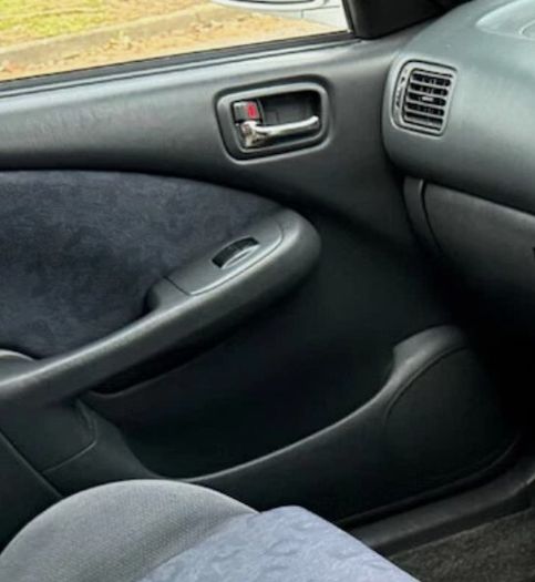 Toyota Corolla E11 3 Door Hatch 00-02 Driver & Passengers Side Chrome Interior Door Pulls