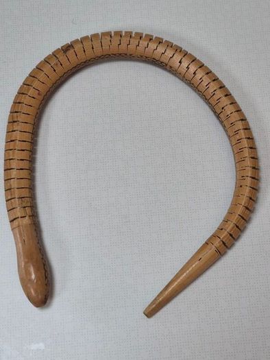 Vintage wooden Snake