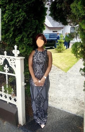 Stunning Long Sequin Dress