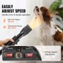 Dog Dryer, 2000W/2.7HP Dog Blow Dryer, Pet Grooming Dryer with Adjustable Speed and Temperature Control, Pet Hair Dryer with 4 Nozzles and Extendable Hose, Black Image 3