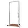 Outdoor Shower with Tray WPC Stainless Steel Image 5