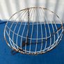 Pair of vintage wire hanging baskets Image 3