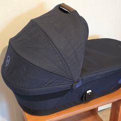 Cybex Gazelle S Pram Cot - Navy with raincover
