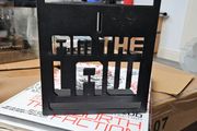 Judge Dredd Metal Bookends