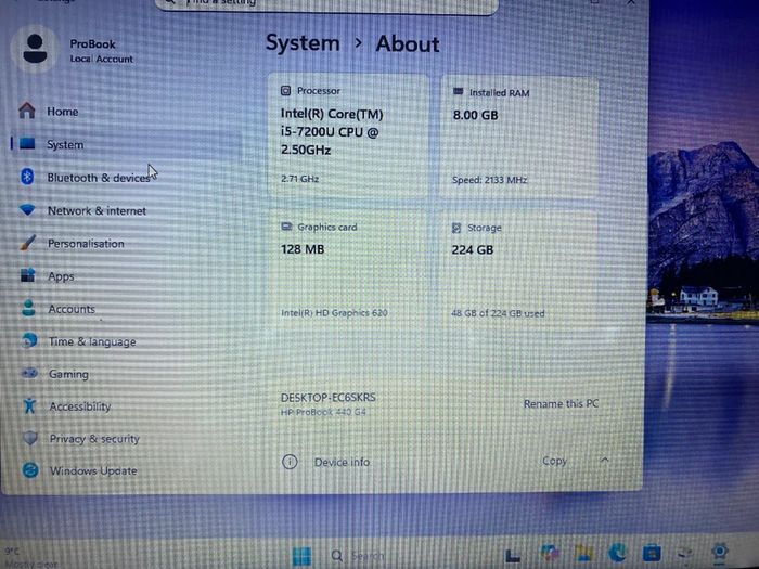 HP Probook 440 G4