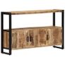 Side Cabinet 120x30x75 cm Solid Mango Wood Image 2