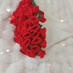 Beautiful handmade Tulip flower bouquet blanket