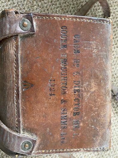 Vintage Artillery equipment bag