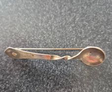 Sterling Silver Spoon Brooch