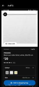 ikea blind