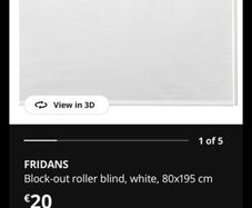 ikea blind