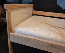Toddler bed with mattress