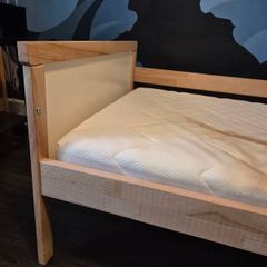 Toddler bed with mattress