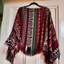 Luxury Etro Designer Poncho - One Size Fits All. Image 4