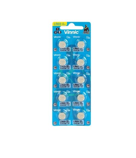 10x AG6 LR69 Batteries 1.5V Button Battery Coin Cell