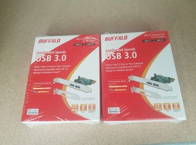 x1 Buffalo USB 3.0 interface card PCI-E