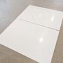 Small transparent PVC chair mat for hardwood floors 120cm x 90cm (47in x 35in) Image 3