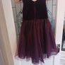Girls occassion dress with matching bag  and fur bolero , shoes and socks Image 4
