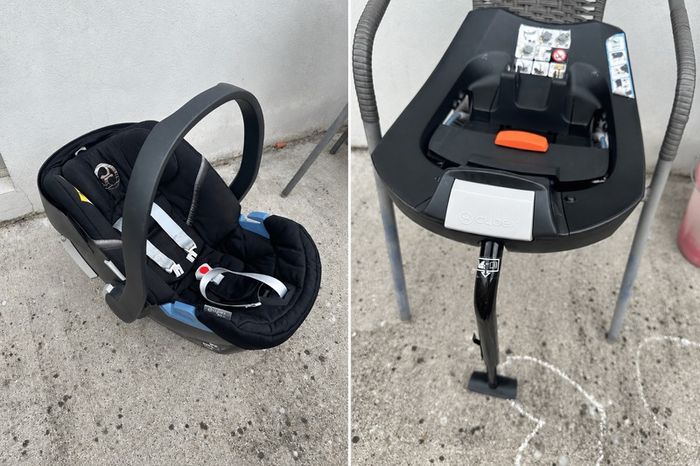 Mamas and Papas pram + Cybex seat and isofix bundle