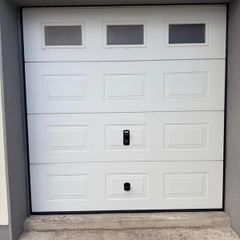 2 x Insulated Sectional Garage Doors for Sale
