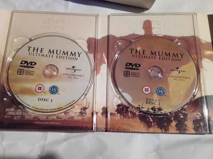 The Mummy Special Edition 4 disc Dvd Boxset